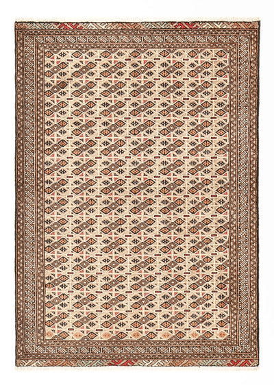 Turkaman Teppich 100x141cm - Orientteppich - sand