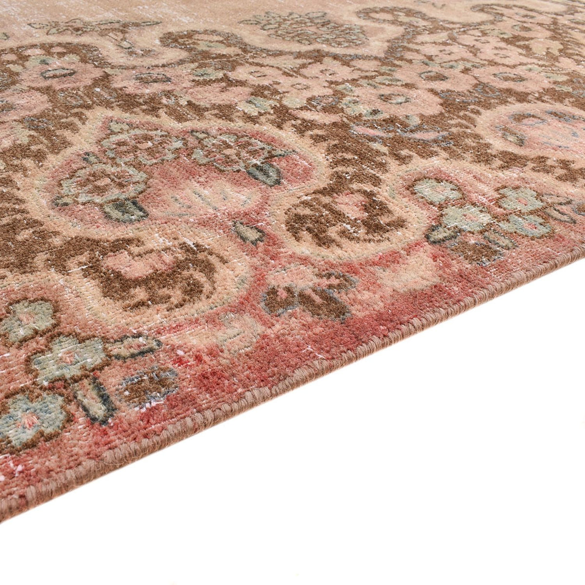 Vintage Teppich 210x312cm - hellbeige