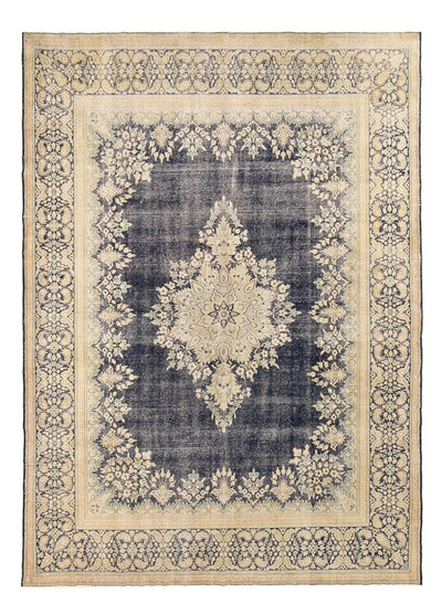 Vintage Teppich 292x406cm - dunkelblau