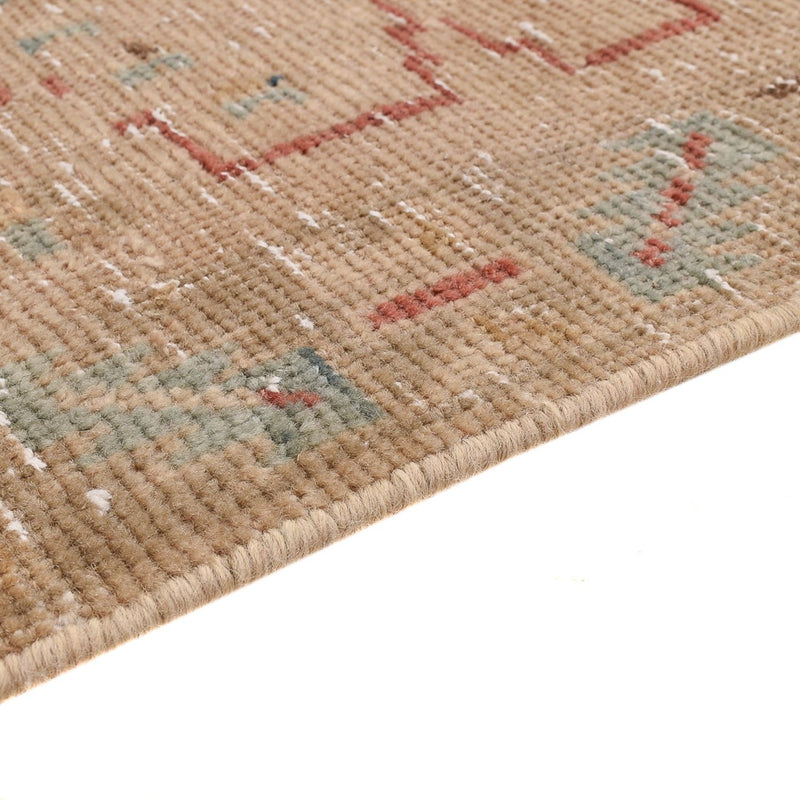 Vintage Teppich 103x152cm - dunkelbeige