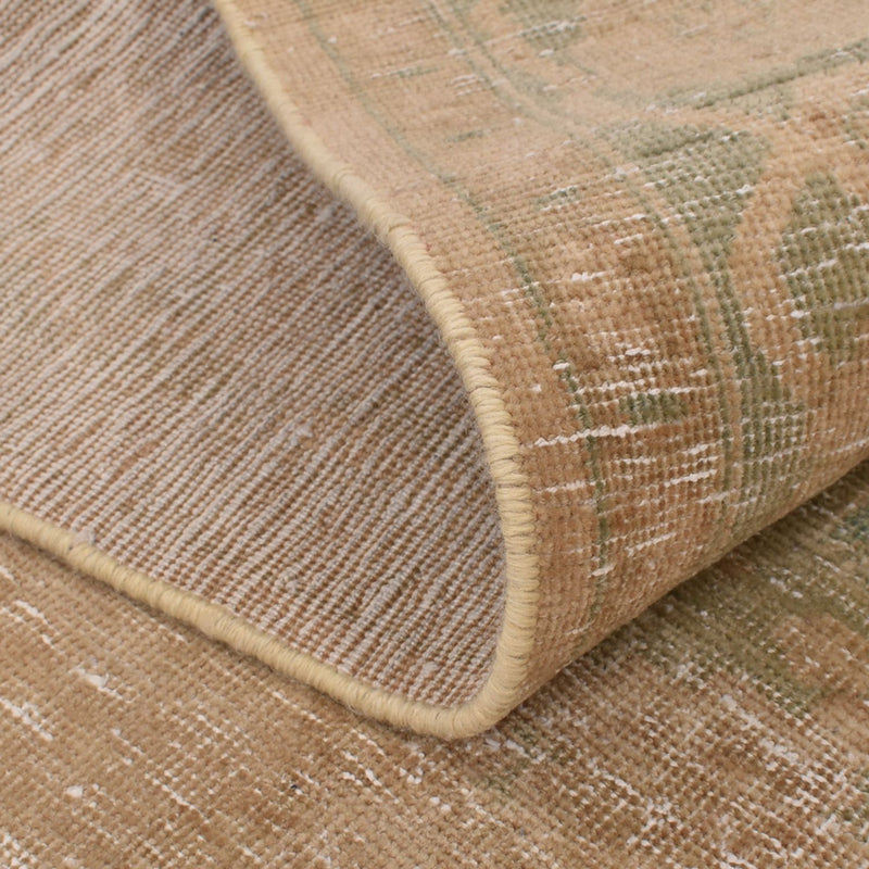 Vintage Teppich 145x206cm - dunkelbeige