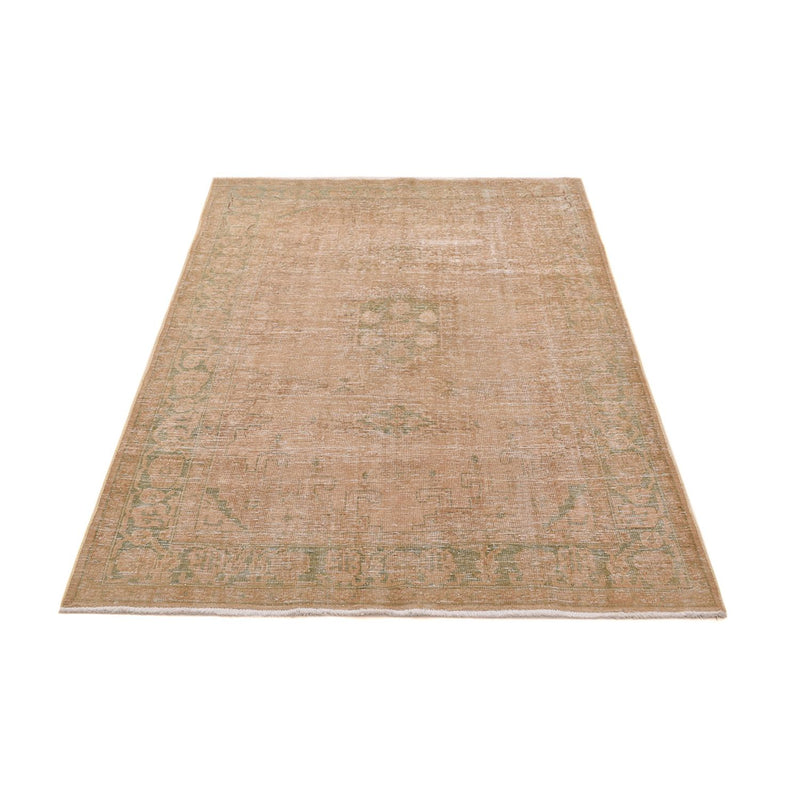 Vintage Teppich 145x206cm - dunkelbeige