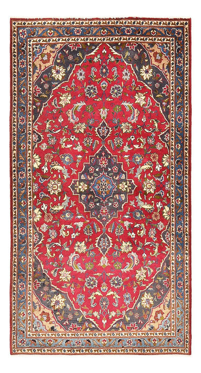 Keshan Teppich 103x188cm - Perserteppich - rot
