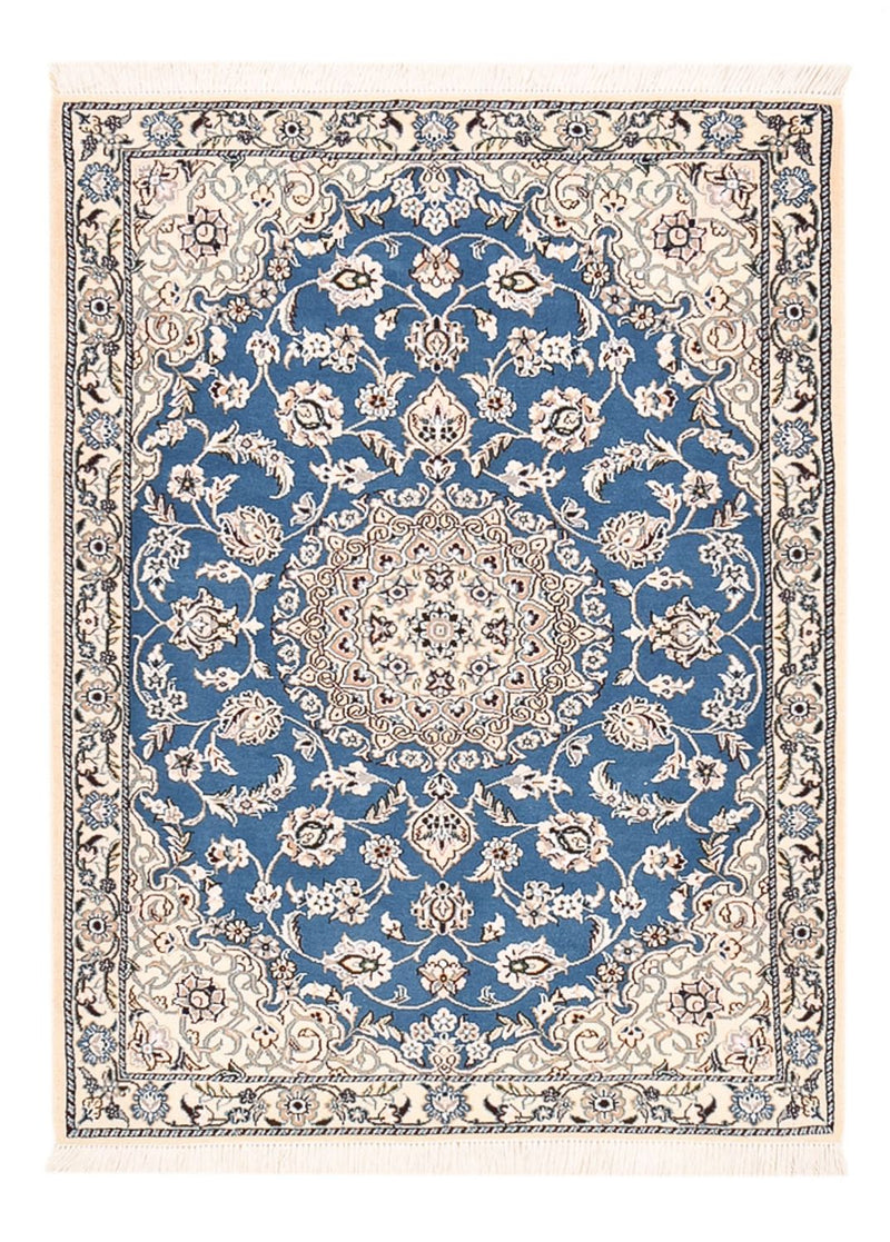 Nain - 9La Teppich 90x127cm - Perserteppich - blau