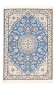Nain - 9La Teppich 90x127cm - Perserteppich - blau