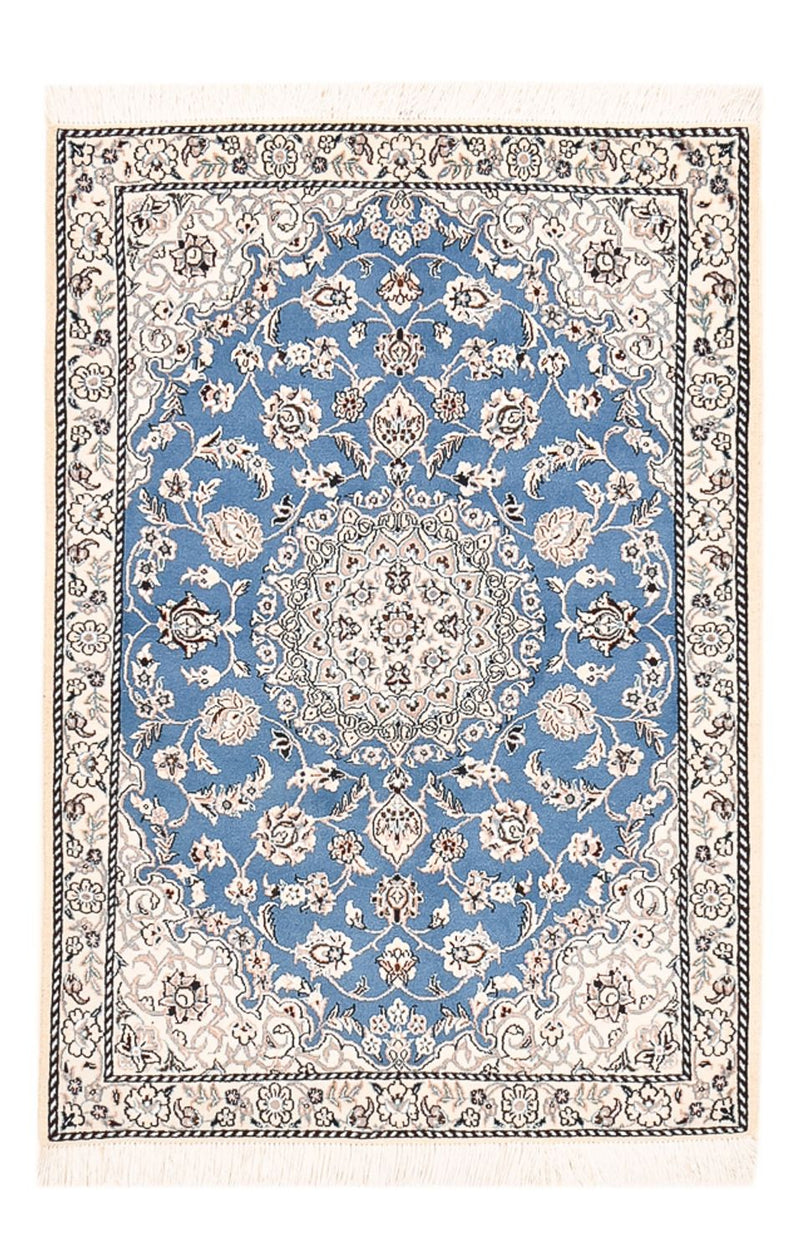 Nain - 9La Teppich 90x127cm - Perserteppich - blau