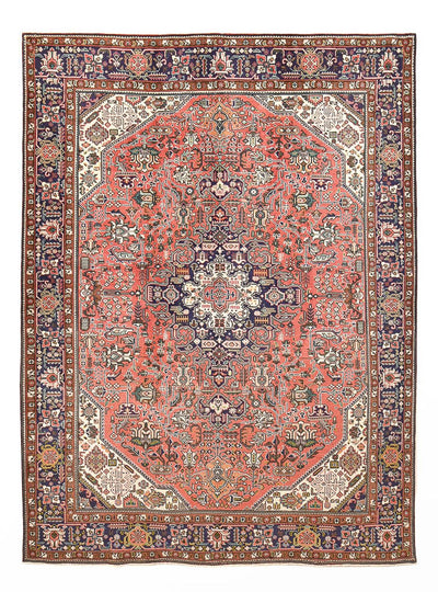 Täbriz Teppich 247x335cm - Perserteppich - hellrot