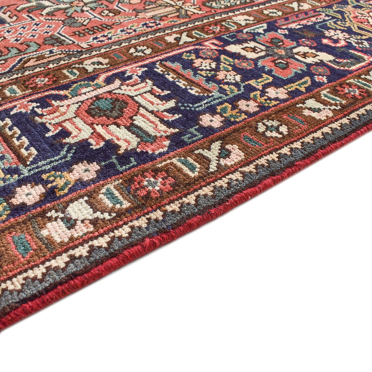 Täbriz Teppich 247x335cm - Perserteppich - hellrot