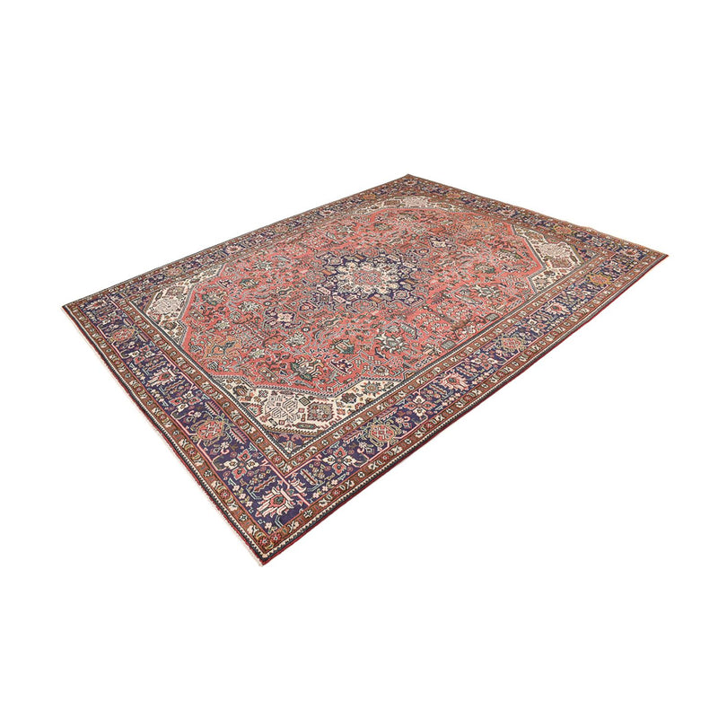 Täbriz Teppich 247x335cm - Perserteppich - hellrot