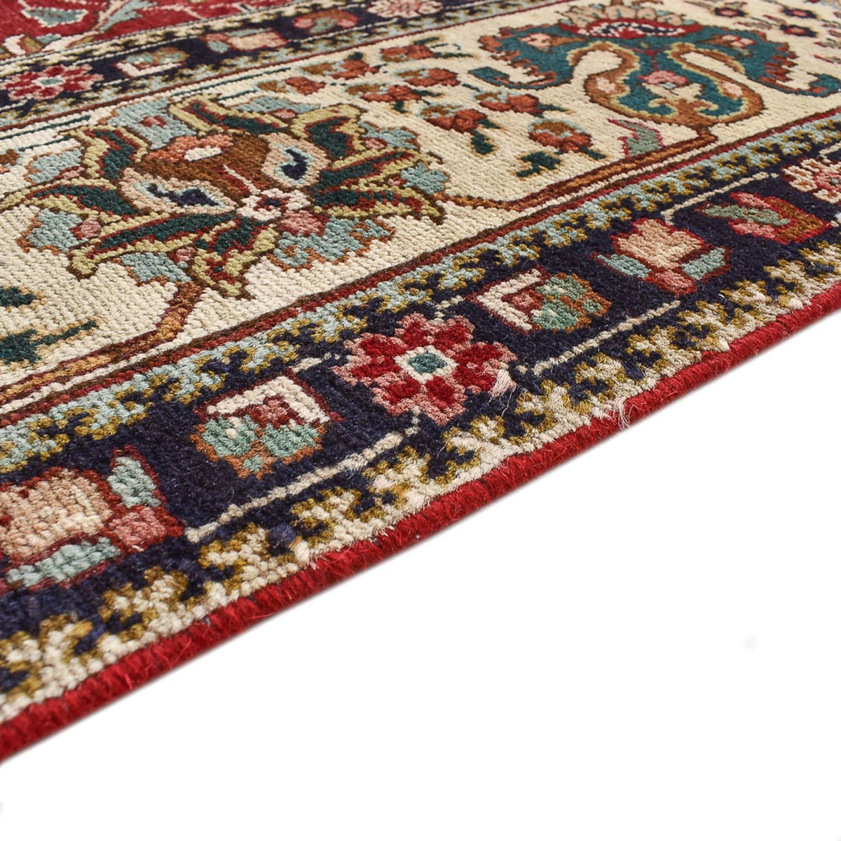 Täbriz Teppich 226x330cm - Perserteppich - rot