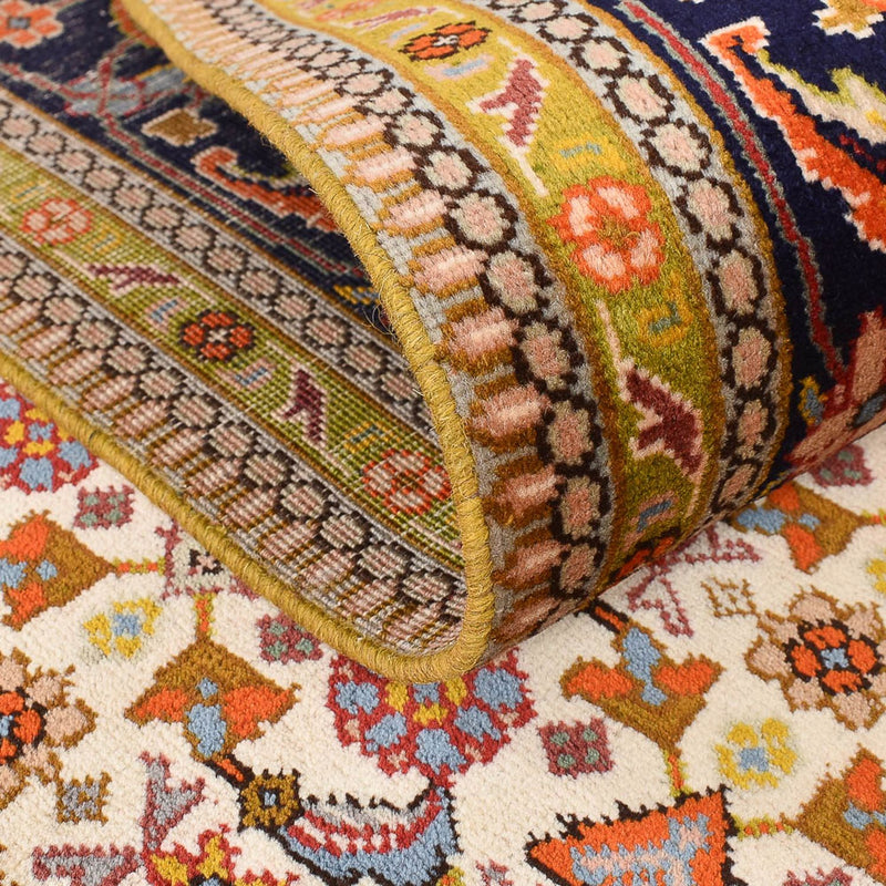 Täbriz Teppich 200x306cm - Perserteppich - orange