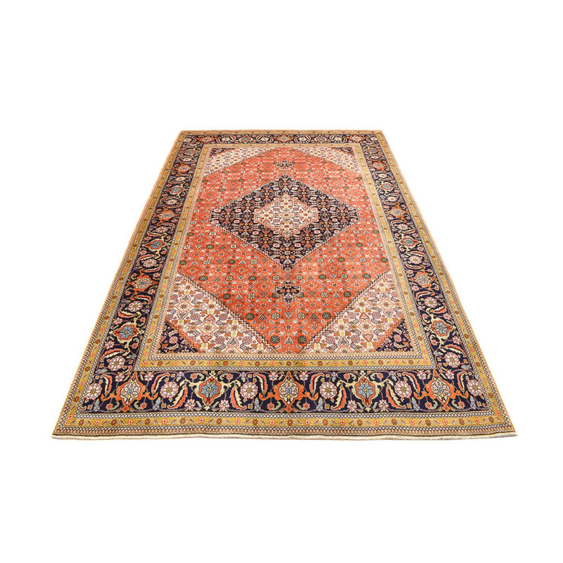 Täbriz Teppich 200x306cm - Perserteppich - orange