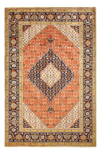 Täbriz Teppich 197x306cm - Perserteppich - orange – product image