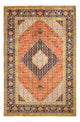 Täbriz Teppich 197x306cm - Perserteppich - orange
