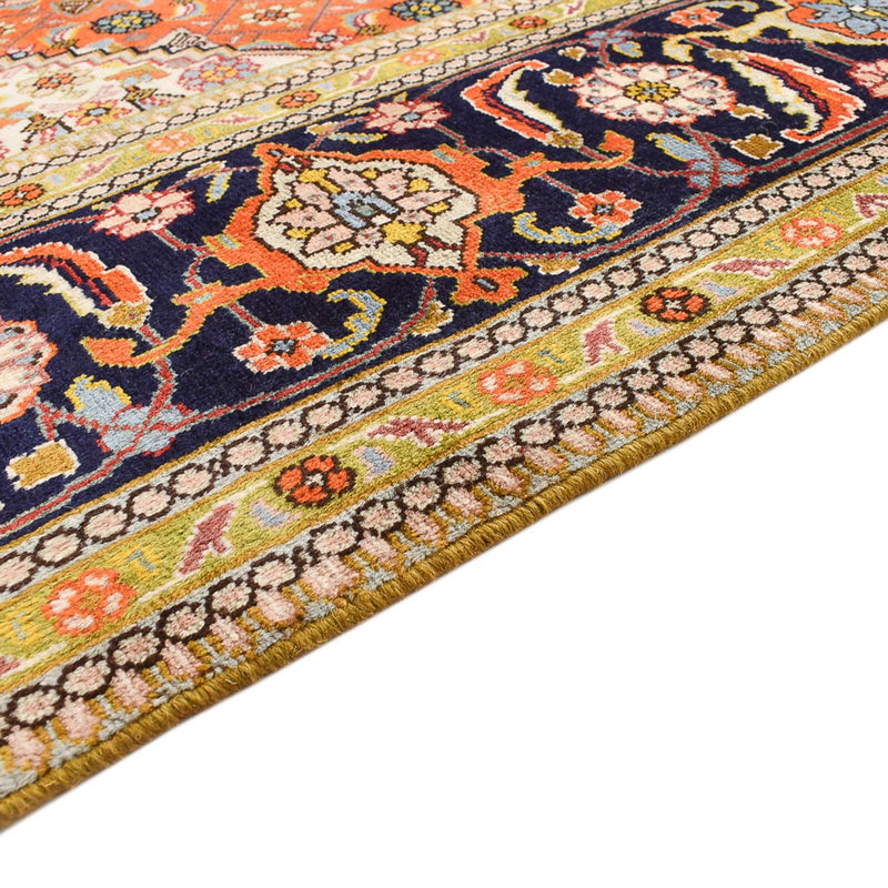 Täbriz Teppich 197x306cm - Perserteppich - orange