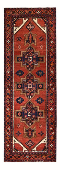 Bidjar - Zanjan Teppich 102x300cm - Perserteppich - rot – product image