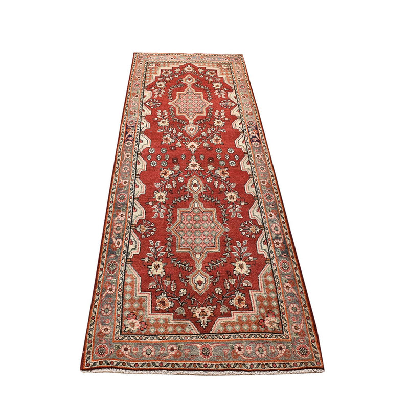 Täbriz Teppich 80x282cm - Perserteppich - mehrfarbig