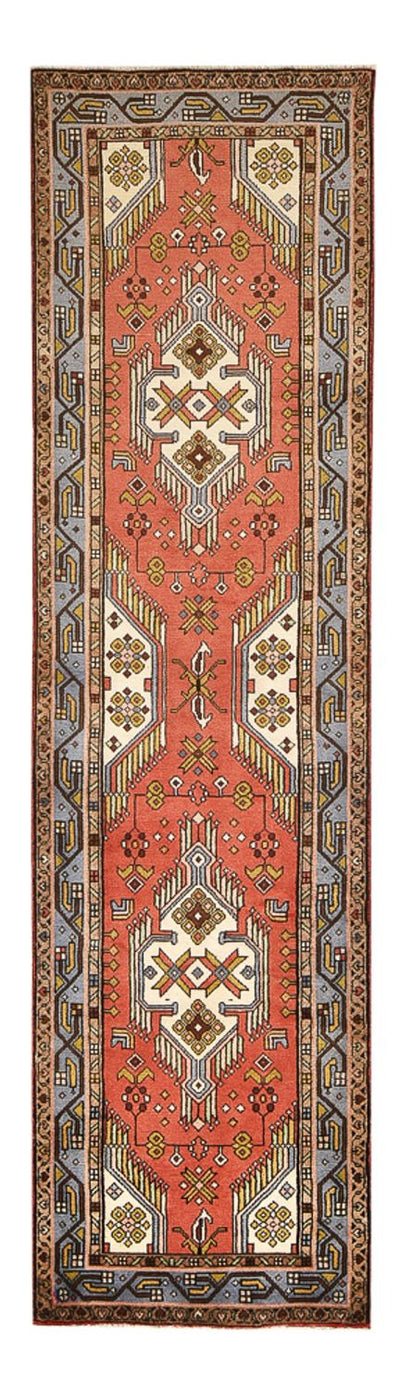 Mehraban Teppich 74x292cm - Perserteppich - hellrot