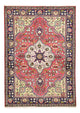 Täbriz Teppich 100x144cm - Perserteppich - hellrot