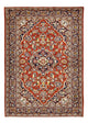 Keshan Teppich 110x159cm - Perserteppich - rot