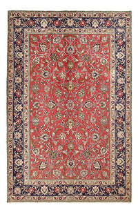 Täbriz Teppich 193x296cm - Perserteppich - rot – product image