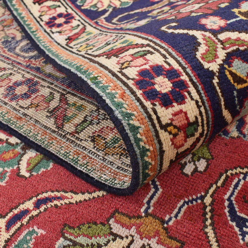 Täbriz Teppich 193x296cm - Perserteppich - rot