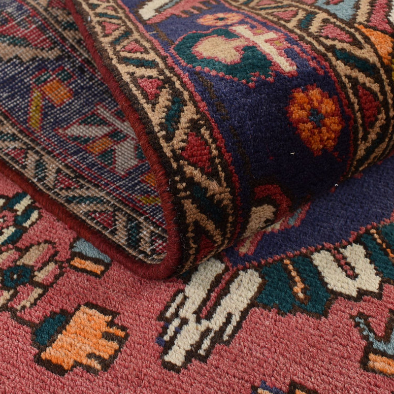 Täbriz Teppich 112x338cm - Perserteppich - rot