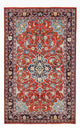 Mahal Teppich 131x215cm - Perserteppich - rot