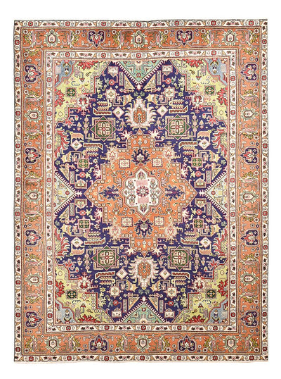 Täbriz Teppich 211x281cm - Perserteppich - mehrfarbig