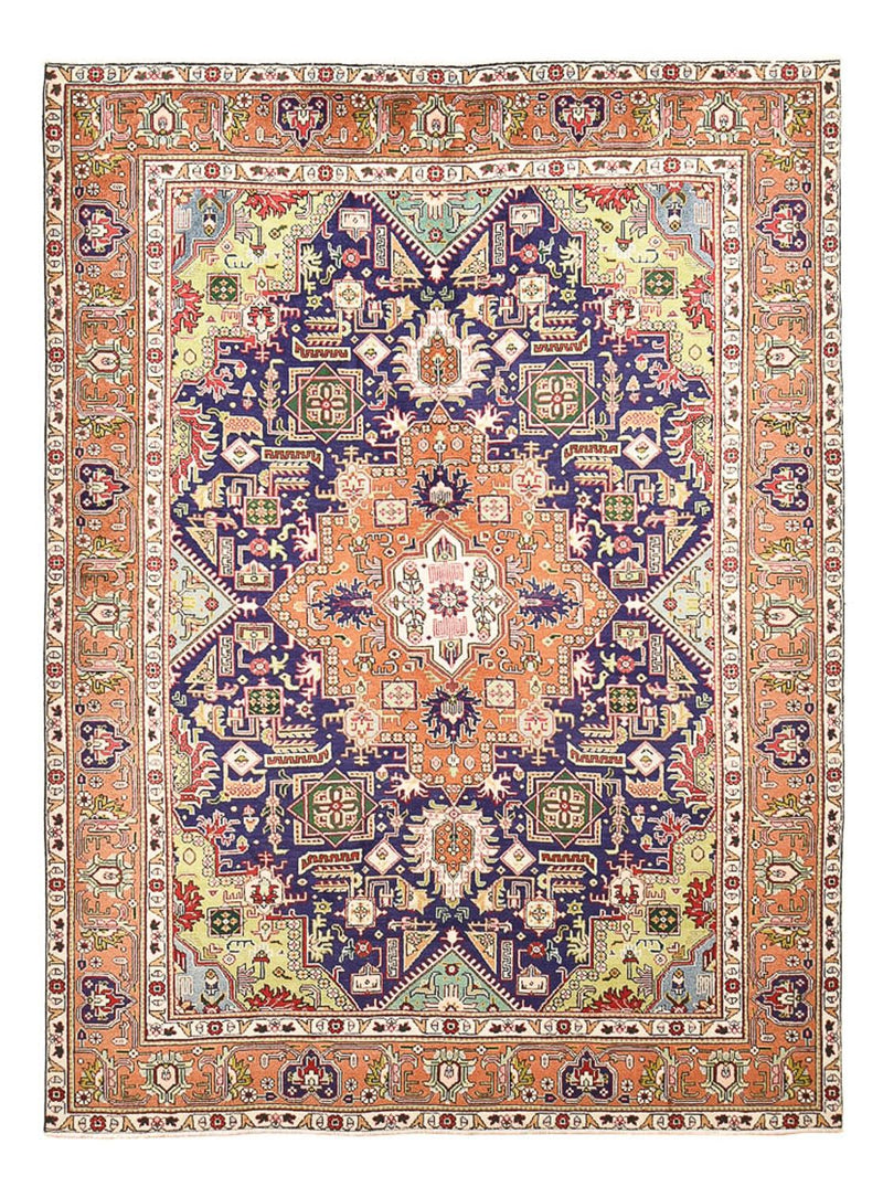 Täbriz Teppich 211x281cm - Perserteppich - mehrfarbig