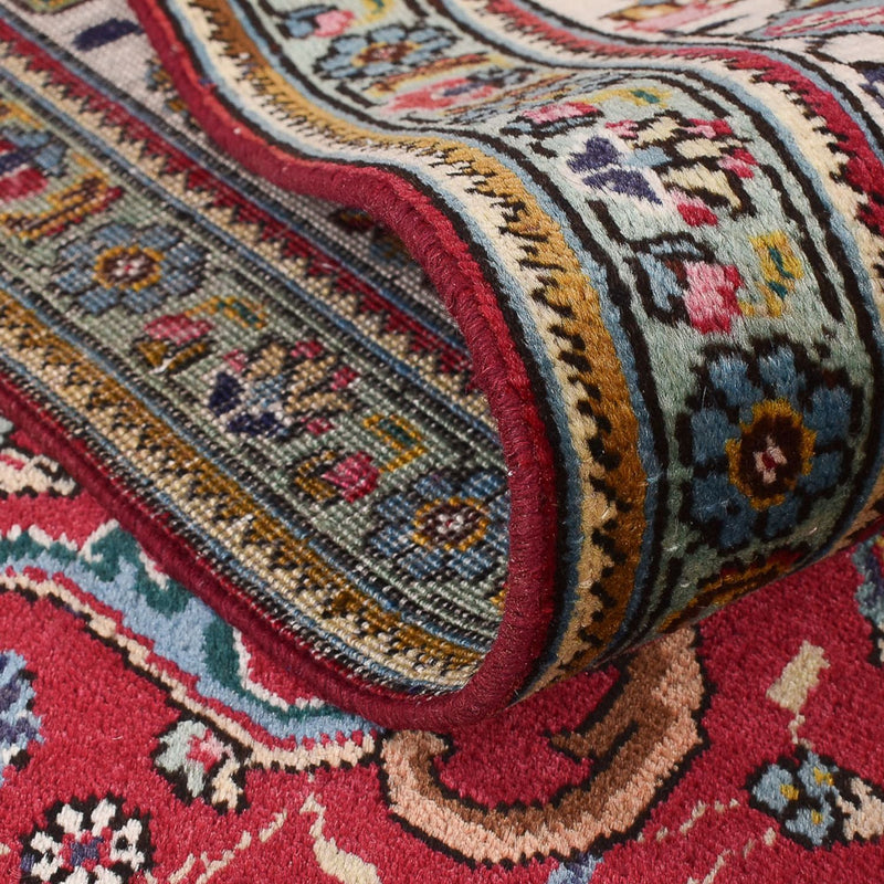 Täbriz Teppich 240x342cm - Perserteppich - rot