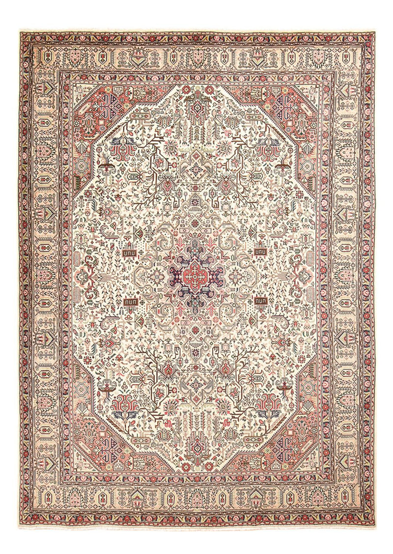 Täbriz Teppich 246x345cm - Perserteppich - sand