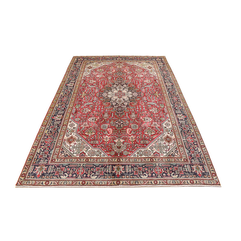 Täbriz Teppich 196x290cm - Perserteppich - rot