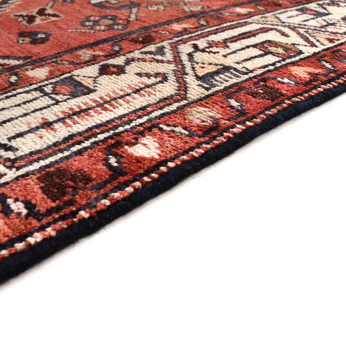 Bidjar - Zanjan Teppich 100x406cm - Perserteppich - terrakotta