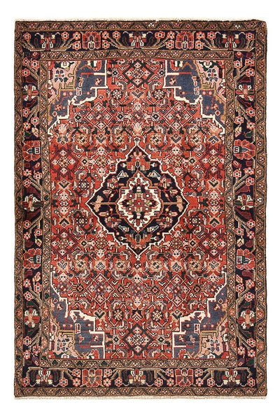 Kolyai Teppich 105x156cm - Perserteppich - dunkelrot