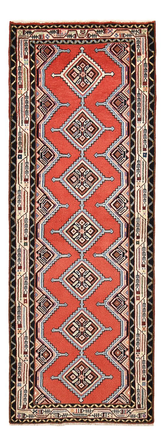 Rudbar Teppich 77x219cm - Perserteppich - rot