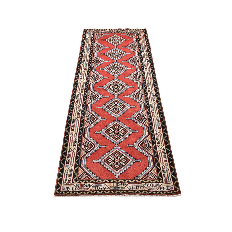 Rudbar Teppich 77x219cm - Perserteppich - rot