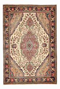 Täbriz Teppich 98x146cm - Perserteppich - mehrfarbig – product image