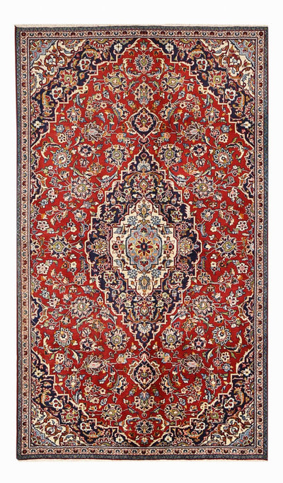 Keshan Teppich 146x244cm - Perserteppich - rot