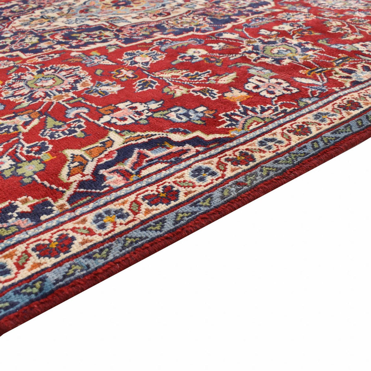 Keshan Teppich 146x244cm - Perserteppich - rot