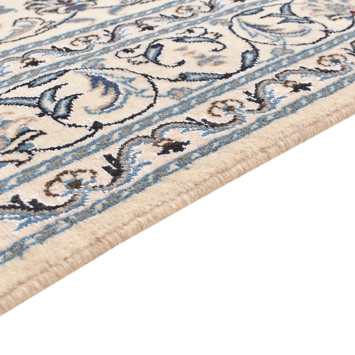 Perserteppich - Nain - 150 x 195 cm - hellbeige