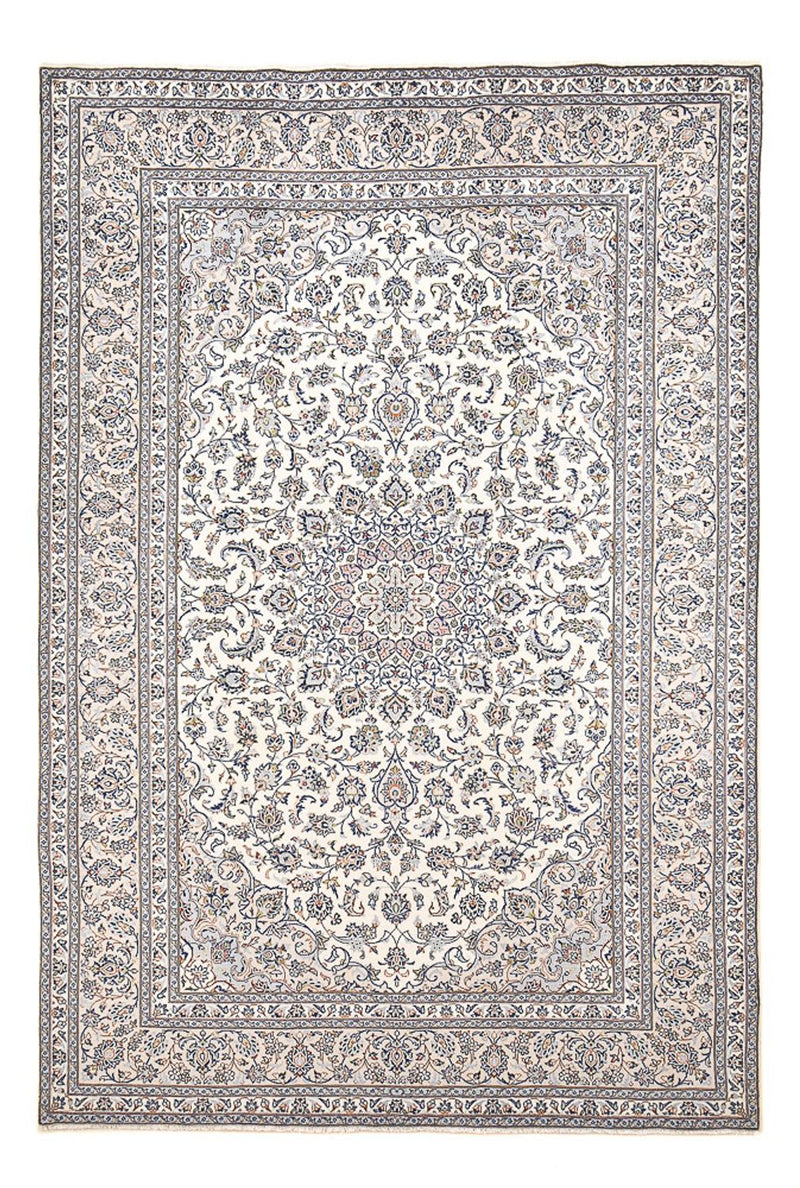 Keshan Teppich 242x350cm - Perserteppich - grau