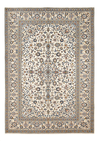 Keshan Teppich 203x299cm - Perserteppich - dunkelbeige