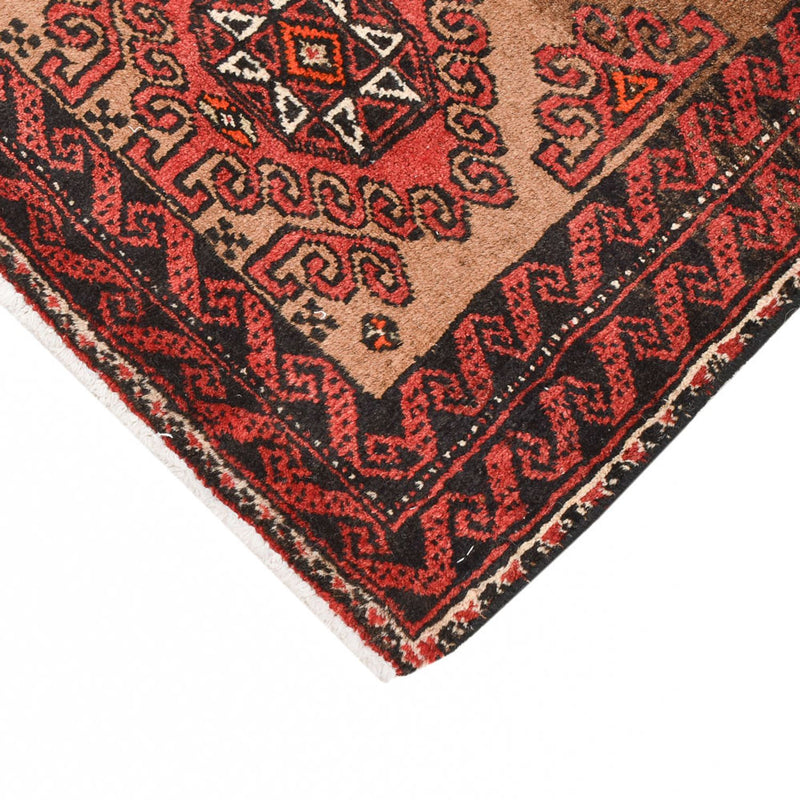 Hamadan Teppich 52x74cm - Perserteppich - rot