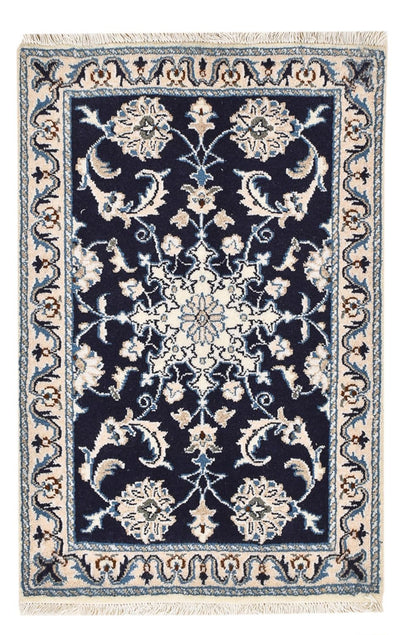Nain - 12La Teppich 60x90cm - Perserteppich - dunkelblau