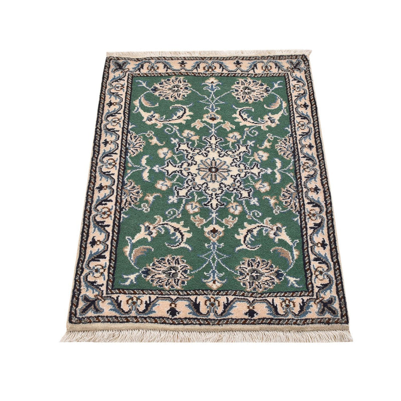 Nain - 12La Teppich 57x90cm - Perserteppich - grün