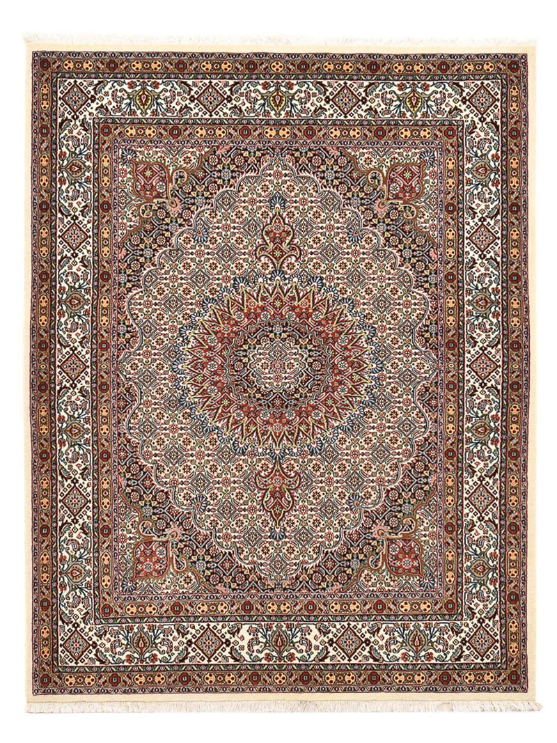 Moud Teppich 150x196cm - Perserteppich - dunkelbraun