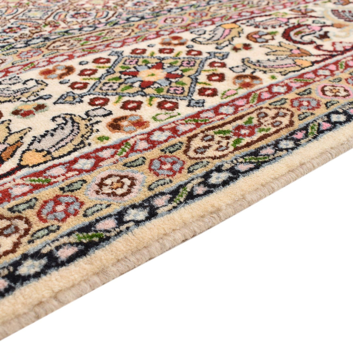 Moud Teppich 164x241cm - Perserteppich - hellbraun
