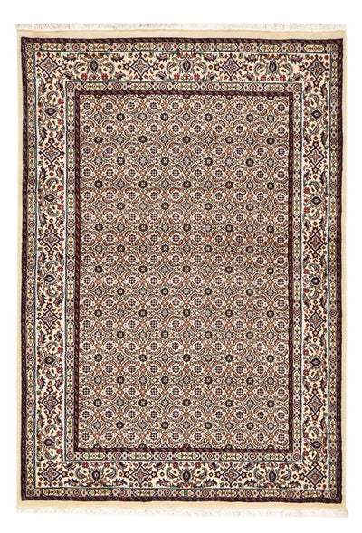 Moud Teppich 99x146cm - Perserteppich - hellbraun