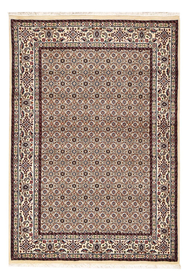Moud Teppich 99x146cm - Perserteppich - hellbraun